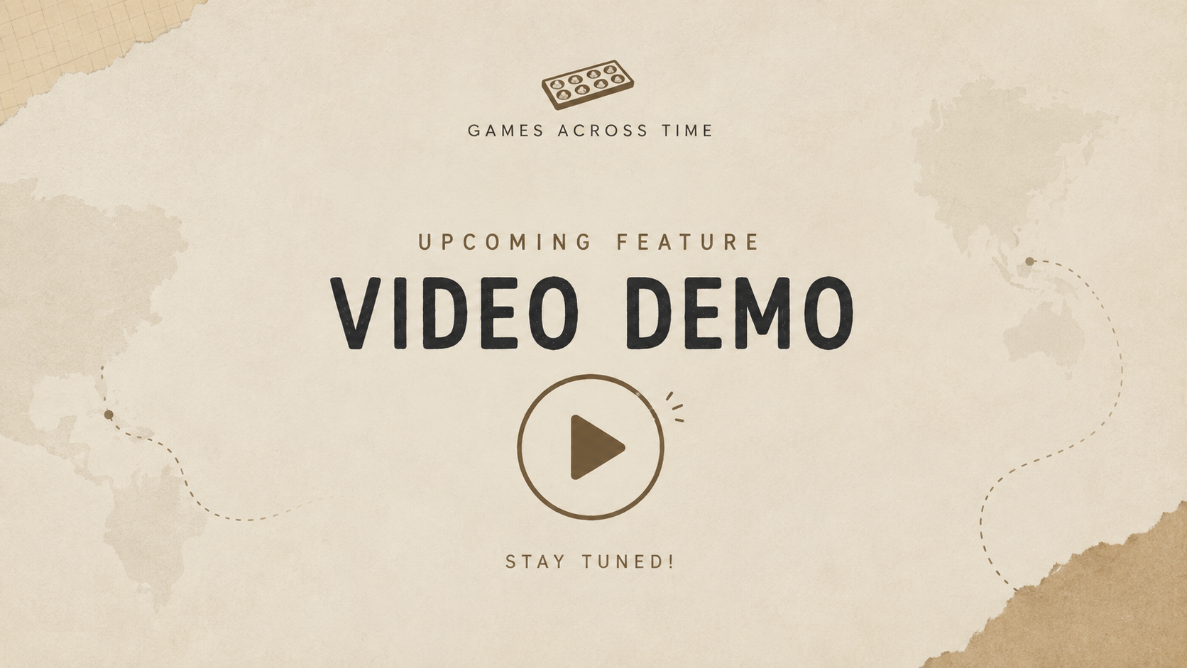 Video demo — upcoming feature, stay tuned